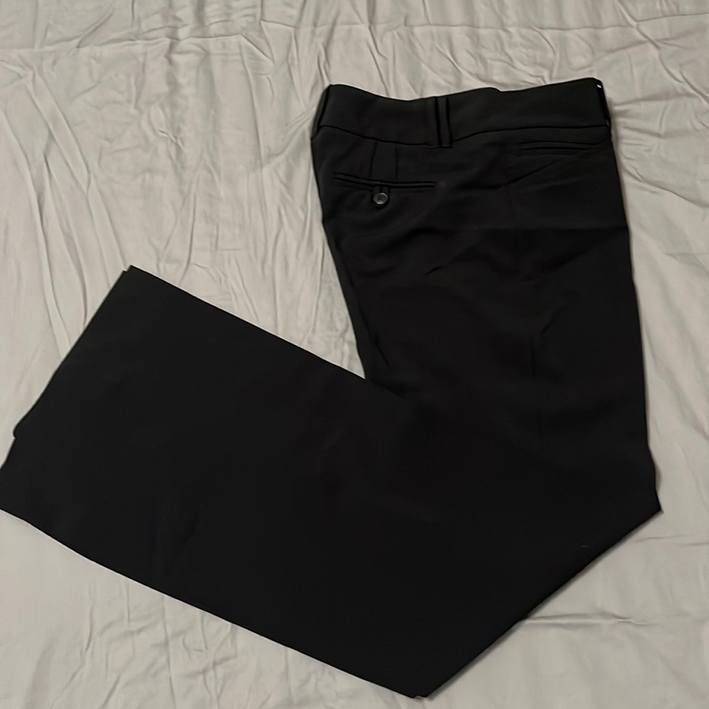 Black dress slacks. Size 2, White House Black Market, regular length